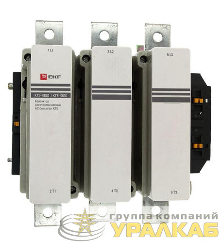 Контактор КТЭ 630А кат. 230В AC 1НО EKF 