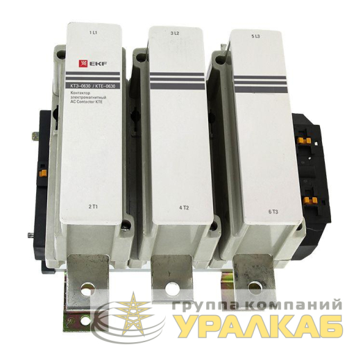 Контактор КТЭ 630А кат. 230В AC 1НО EKF 