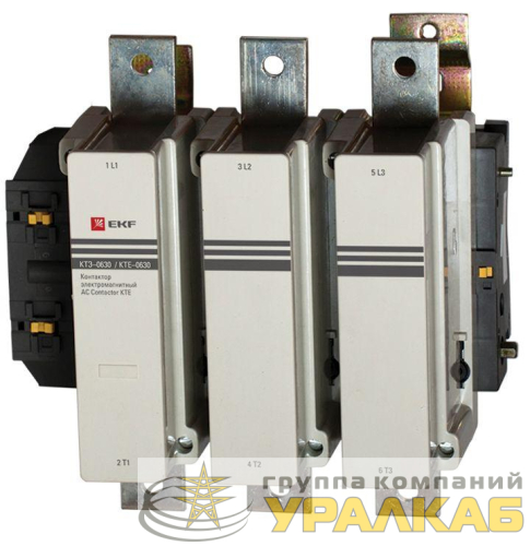 Контактор КТЭ 630А кат. 230В AC 1НО EKF 