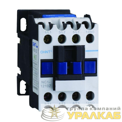 Контактор NC1-1210Z 12А кат. 24В DC 1НО (R) CHINT 