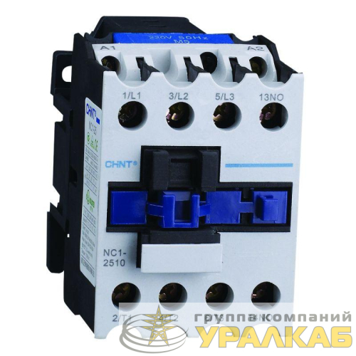 Контактор NC1-2510 25А кат. 230В AC 1НО AC-3 (R) CHINT 