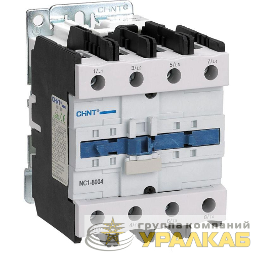 Контактор NC1-8011 80А кат. 230В AC 1НО+1НЗ AC-3 (R) CHINT 