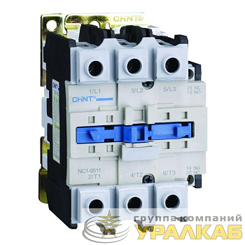 Контактор NC1-9511 95А кат. 230В AC 1НО+1НЗ AC-3 (R) CHINT 