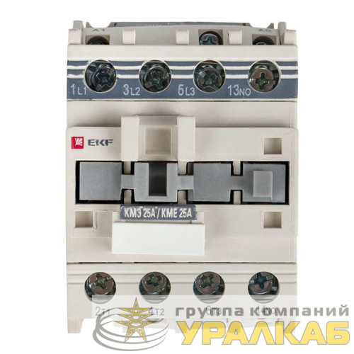 Контактор КМЭ 25А кат. 220В AC 1НО EKF 