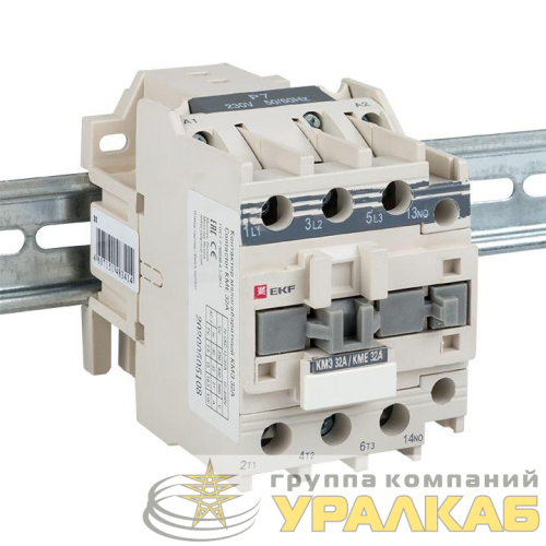 Контактор КМЭ 32А кат. 220В AC 1НО EKF 
