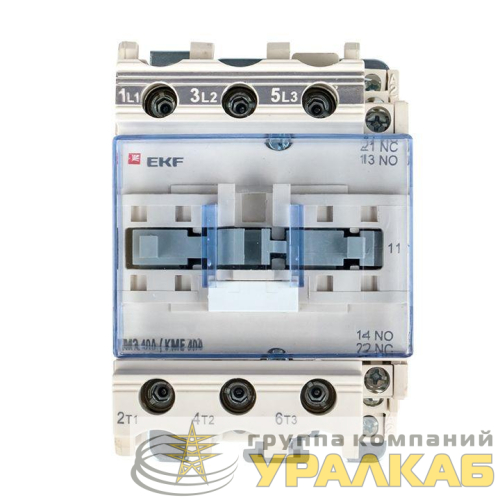 Контактор КМЭ 40А кат. 380В AC 1НО+1НЗ EKF 