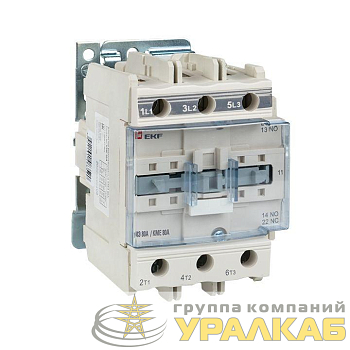 Контактор КМЭ 80А кат. 380В AC 1НО+1НЗ EKF 