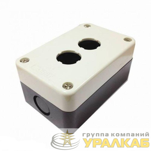 Корпус для кнопок NP2 2 места NP2-B02 CHINT 