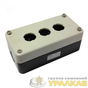 Корпус для кнопок NP2 3 места NP2-B03 CHINT 