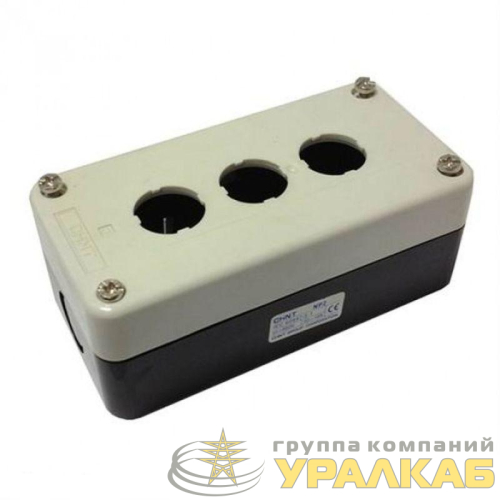 Корпус для кнопок NP2 3 места NP2-B03 CHINT 