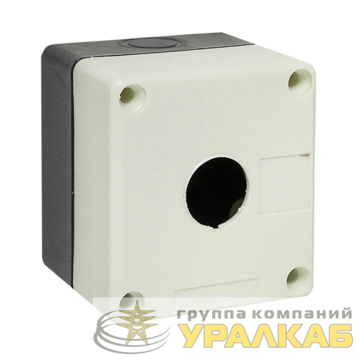 Корпус КП 101 1 кнопка бел. EKF 