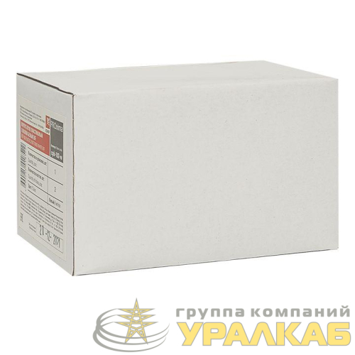 Корпус КП 102 2 кнопки белый EKF 