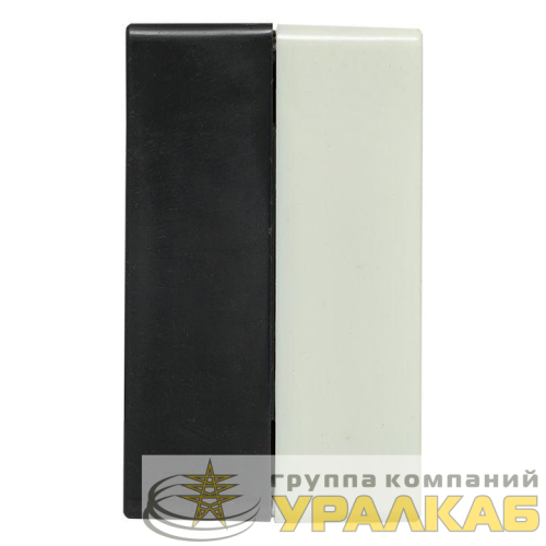 Корпус КП 102 2 кнопки белый EKF 