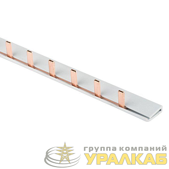 Шина соединительная PIN 1ф 63А мед. изол. 54мод (дл.1м) EKF 