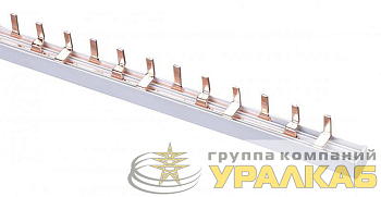 Шина соединительная типа PIN (штырь) 3п до 63А ШС-101 DEKraft 