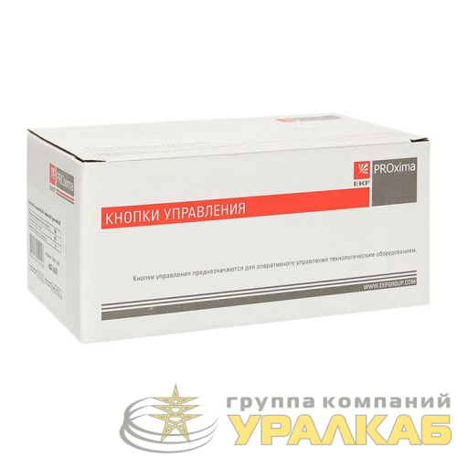 Кнопка BA42 красн. NC EKF 
