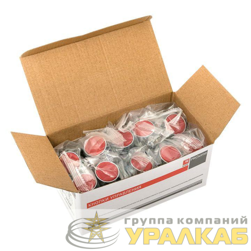 Кнопка BA42 красн. NC EKF 