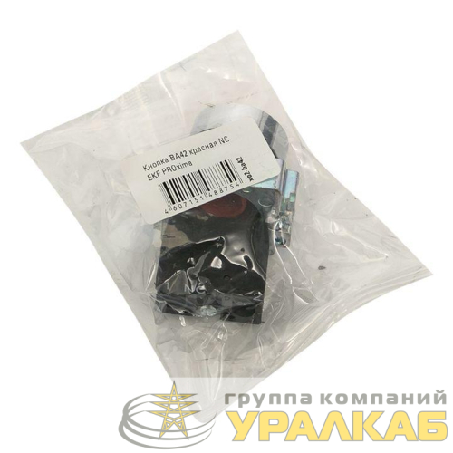 Кнопка BA42 красн. NC EKF 