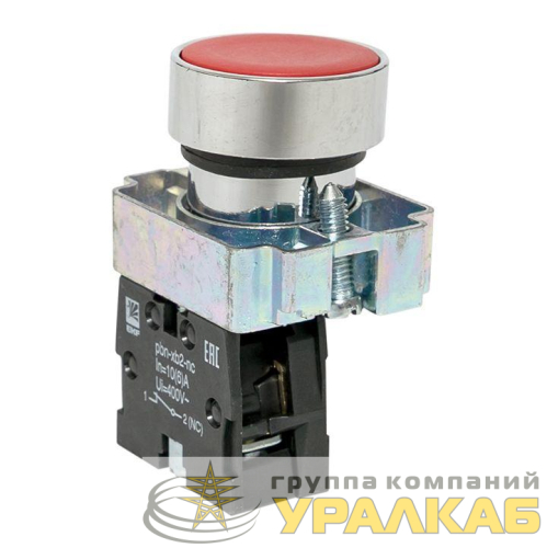 Кнопка BA42 красн. NC EKF 
