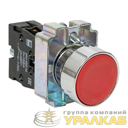 Кнопка BA42 красн. NC EKF 