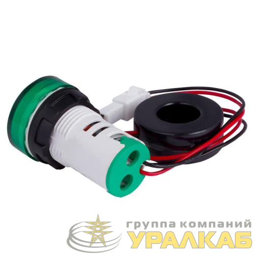Индикатор значения тока и напряжения ED16-22AVD 100А зел. PROxima EKF 