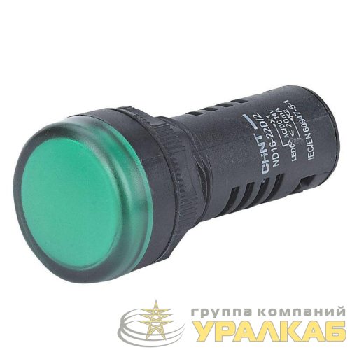 Индикатор помехозащищенный ND16-22D/4K2 зел. AC 230В (R) CHINT 