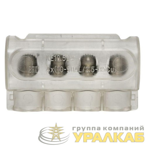Клеммник для сетей уличного освещения KE10.504 Al 4х10-50/Cu 2.5-35PROxima EKF 