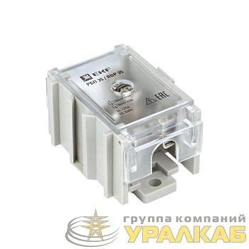 Блок распределительный проходной РБП 35 (1х35-4х6кв.мм) 125/50А PROxima EKF 