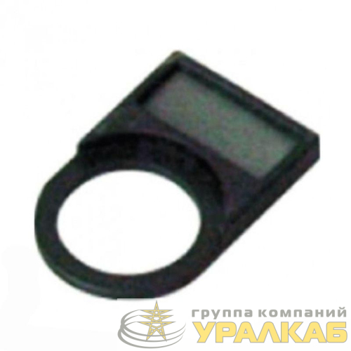 Шильдик NP2-BZ31 для кнопок NP2 30х45мм черн. CHINT 