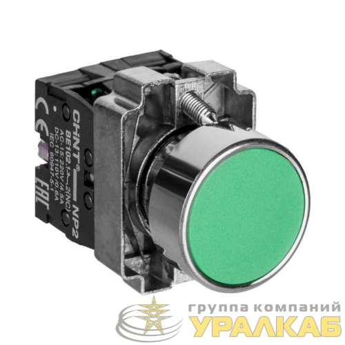 Кнопка управления NP2-BA31 без подсветки зел. 1НО IP40 CHINT 