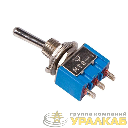Тумблер 250В 3А (3с) ON-ON 1п Micro (MTS-102) Rexant 