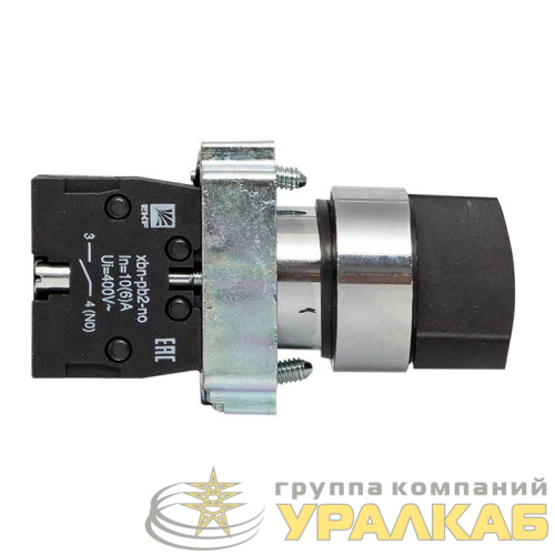 Переключатель BD21 2P короткая ручка NO EKF 