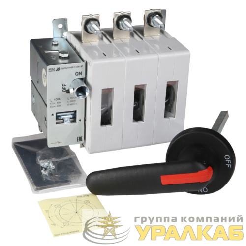 Выключатель нагрузки OptiSwitch DI-3-400-3P КЭАЗ 