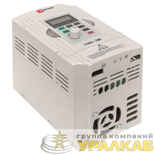 Преобразователь частоты 0.4/0.75кВт 1х230В VECTOR-100 PROxima EKF 