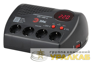 Стабилизатор напряжения СНК-1000-Ц компакт ц.д. 160-260В/220В 1000ВА раА 