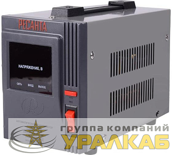 Стабилизатор напряжения АСН-500/1-Ц 1ф 0.5кВт IP20 релейный Ресанта 