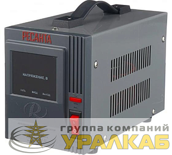 Стабилизатор напряжения АСН-1000/1-Ц 1ф 1кВт IP20 релейный Ресанта 