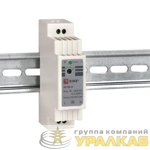 Блок питания 24В DR-15W-24 PROxima EKF 