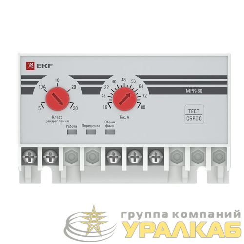 Реле защиты двигателя MPR 80А EKF 