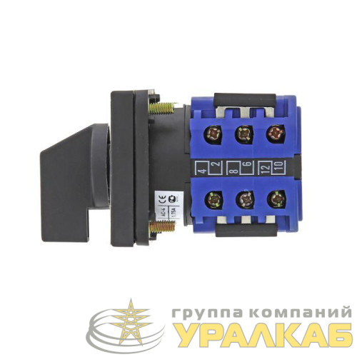 Переключатель кулачковый ПК-1-64 10А для вольтметра EKF 