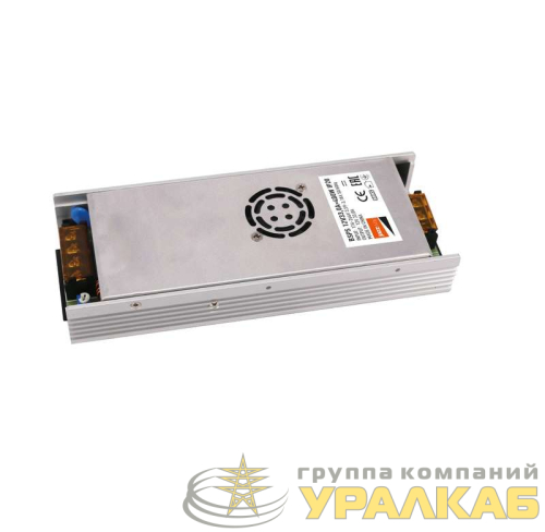 Блок питания для светодиодной ленты 400Вт 33А 12В IP20 BSPS метал. JazzWay 