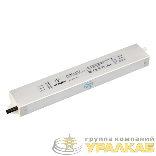 Блок питания ARPV-24080-SLIM-D (24В 3.3А 80Вт) (IP67 металл 3 года) Arlight 