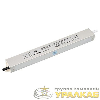 Блок питания ARPV-12060-SLIM-D 12В 5А 60Вт IP67 метал. Arlight 