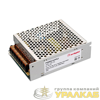 Блок питания ARS-100-24 24В 4.2А 100Вт IP20 сетка 2 года Arlight 