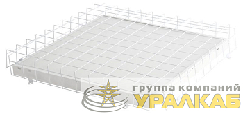 Решетка защитная SPO-BAR-650-650 светильников Армстронг 657х657х98 армир. сталь Эра 