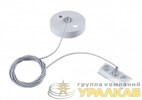 Подвес для шинопровода TR-1PA-SW-WH 1ф бел. Эра 