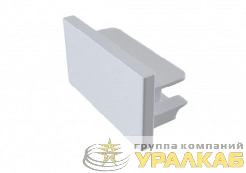 Заглушка TR-1PA-EC-WH торцевая для 1ф трекового шинопровода бел. Эра 