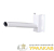 Кронштейн на столб для PSL D60х1.5-WH под бандажную ленту бел. JazzWay 