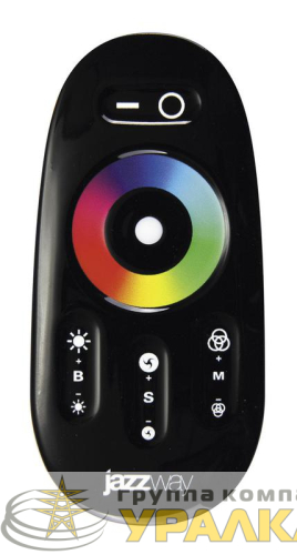 Контроллер RGB PRC-4000HF BL 12/24В 216/432Вт черн. JazzWay 