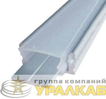 Профиль PAL 1808 L2000 IP65 влагозащ. мат. рассеив. в компл. JazzWay 